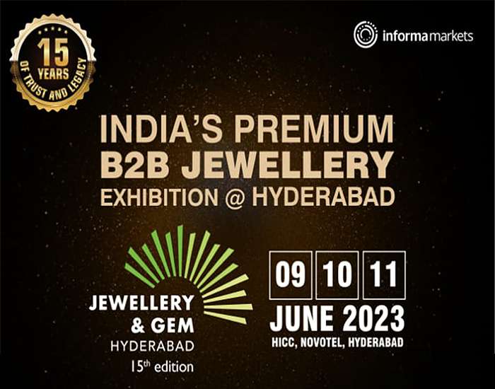 A Glorious Association between hyderabad Gems and Jewellery Fair by Informa Markets & IBJA & HJMA