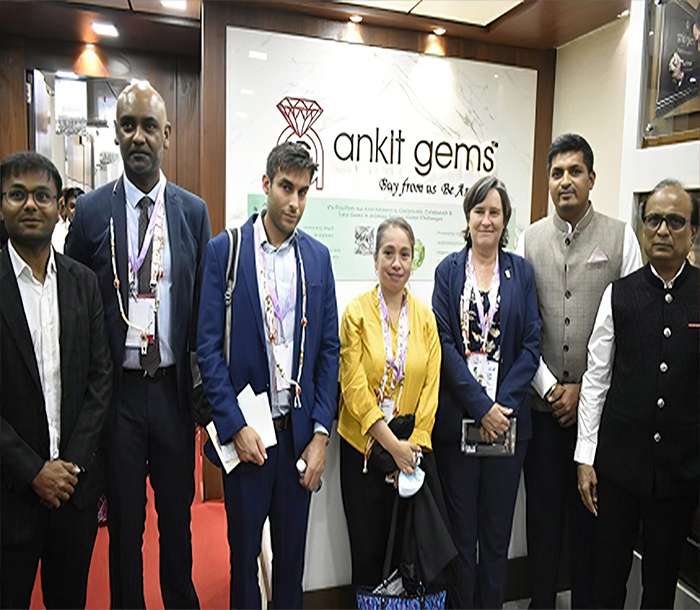 Ankit Gems has been selected as one of the top 7 diamond processing companies to represent the India.