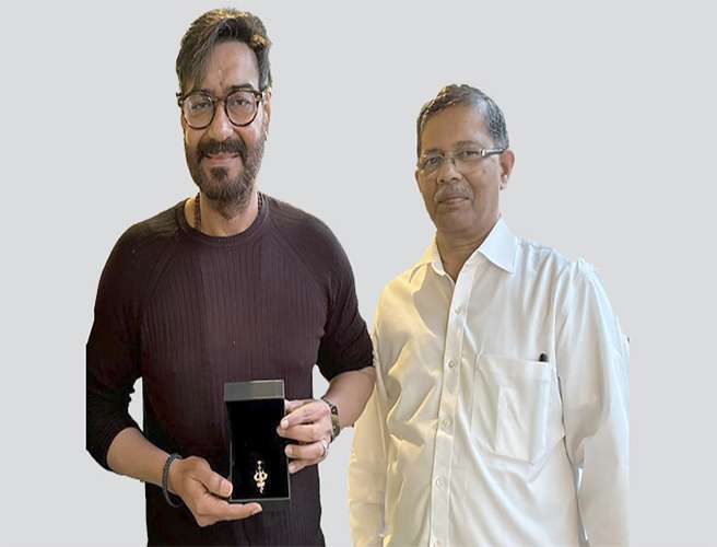 Ajay Devgn unveils P N Gadgil & Sons’ exclusive range of Lord Shiva pendants timed with release of Bholaa