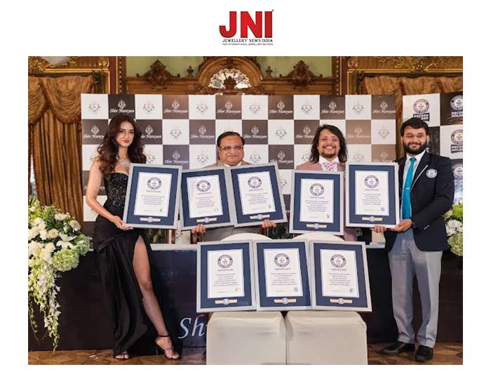 Shiv Narayan Jewellers breaks eight Guinness World Records®, creating history.