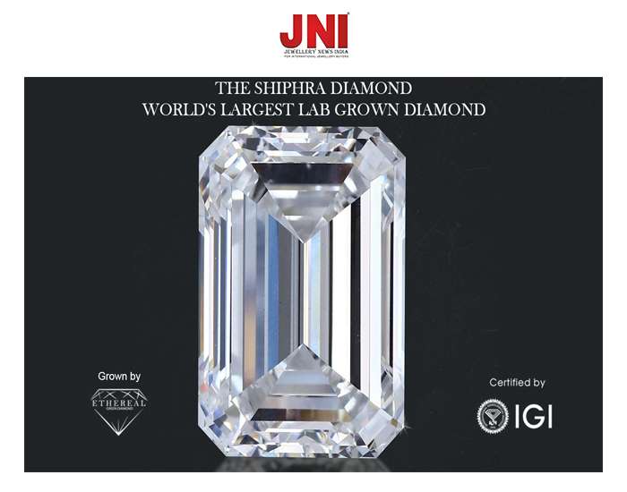 Ethereal Green’s 50.25 ct LGD has been certified by IGI.