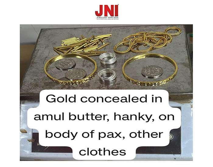 Over 3.03 Kgs gold seized by the Mumbai Customs