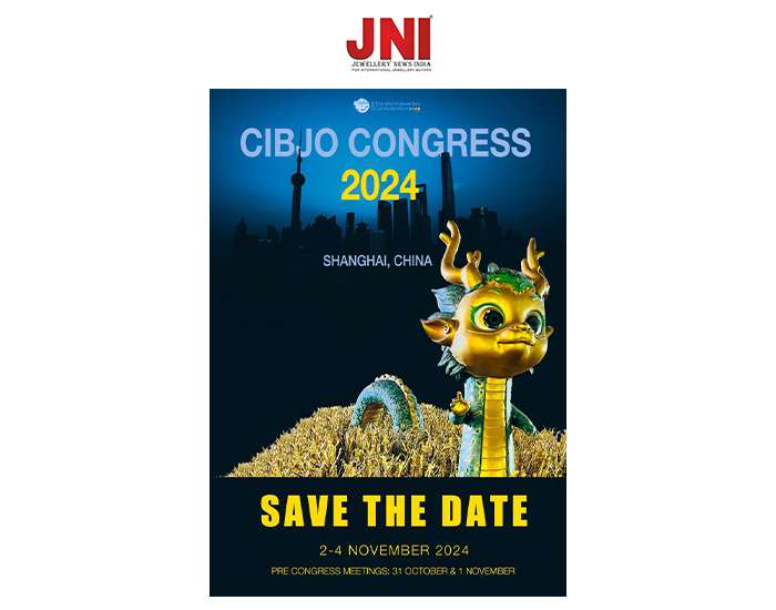 CIBJO will hold its annual congress in Shanghai from November 2nd to 4th.
