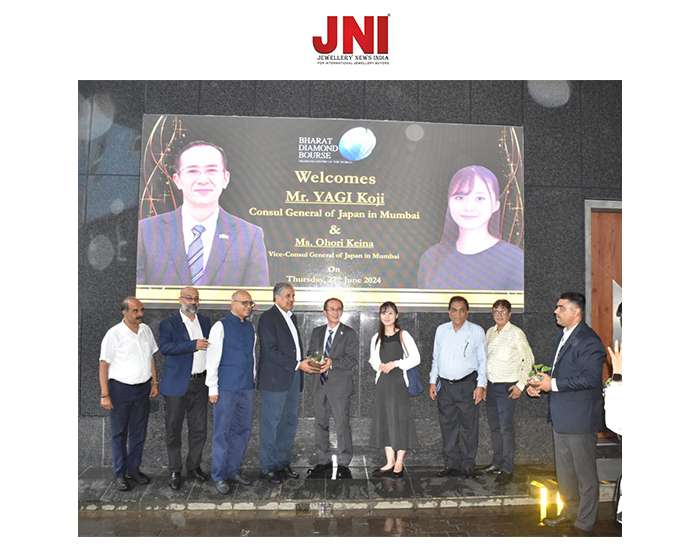 Japanese Consulate Visit Improves India-Japan Diamond Relations