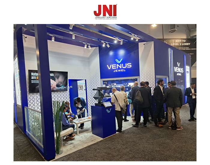Venus Jewel unveiled their new brand identity at JCK Las Vegas.
