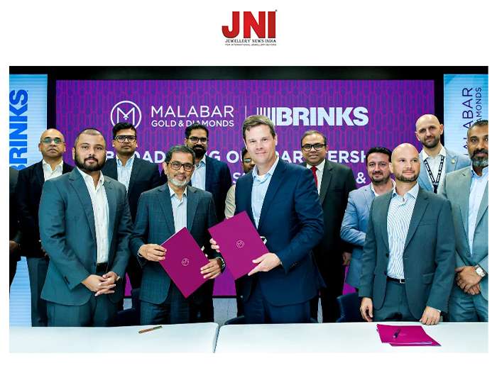 Malabar Gold & Diamonds expands its partnership with Brink’s Inc. to improve global operations.