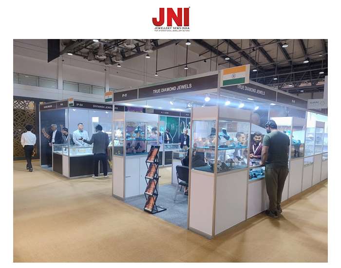 GJEPC hosts India Pavilion at the Watch and Jewellery Show Middle East in Sharjah.