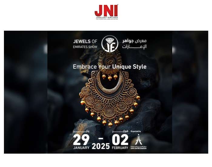 Jewels of Emirates Show 2025 will be held from January 29 to February 2 in Sharjah.