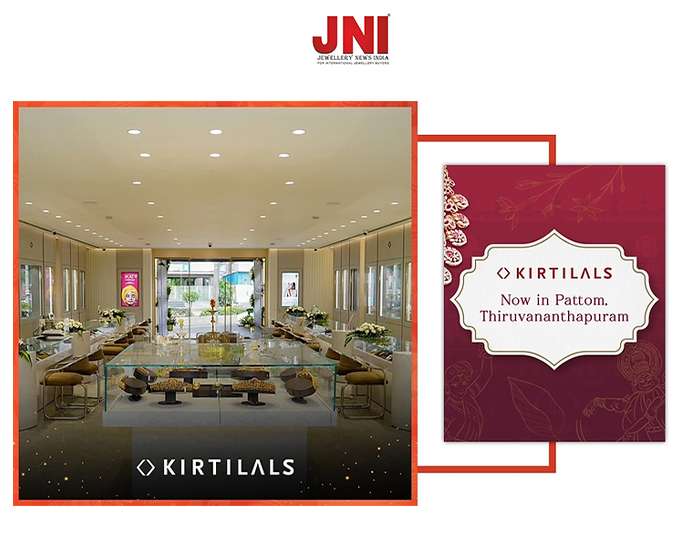 Kirtilals opens an exclusive bridal studio at its new showroom in Thiruvananthapuram.