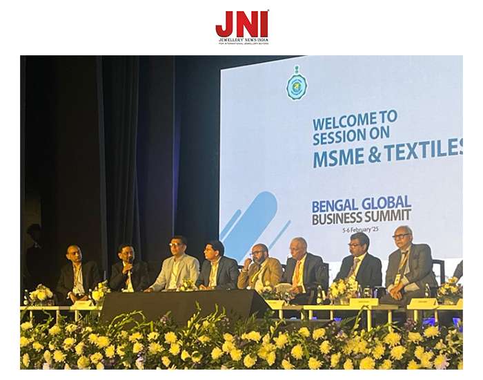 GJEPC Highlights Gems and Jewellery Sector Potential at the Bengal Global Business Summit 2025