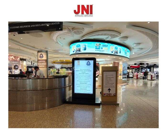 Export of the First Hand-Carried Jewelry GJEPC was executed from the Mumbai Airport.