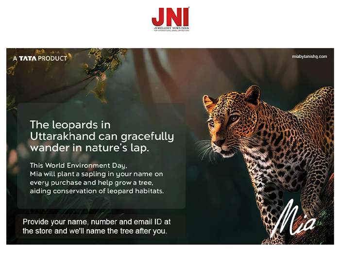 Mia by Tanishq Launches ‘Trees for Leopards’ Campaign to Promote Wildlife Conservation Through Jewellery