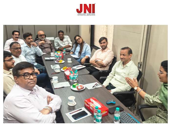 IIJS Bharat Team Conducts Export Awareness Session at Zaveri Bazaar Office