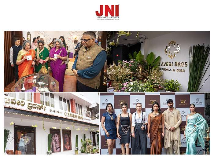 Zaveri Bros Strengthens South Indian Heritage with the Launch of Its Bengaluru Boutique; Mysore Princesses Reveal the New ‘Hearts & Arrows’ Collection