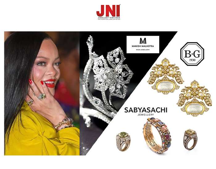 Rihanna Redefines Jewellery Styling at Fenty Beauty’s India Launch