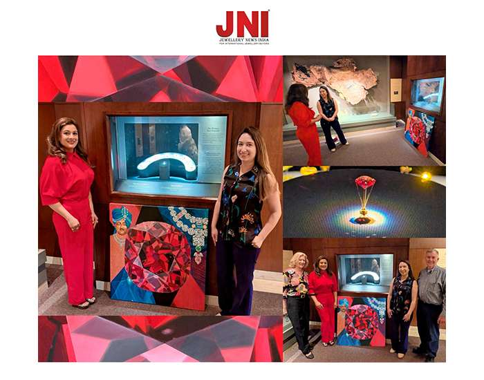 Reena Ahluwalia’s Winston Red Diamond Artwork Added To The Collection Of The Smithsonian National Museum of Natural History