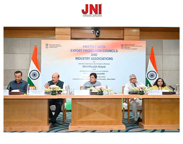 GJEPC Presents Industry Priorities at Export Promotion Mission Review Chaired by Hon’ble Commerce Minister
