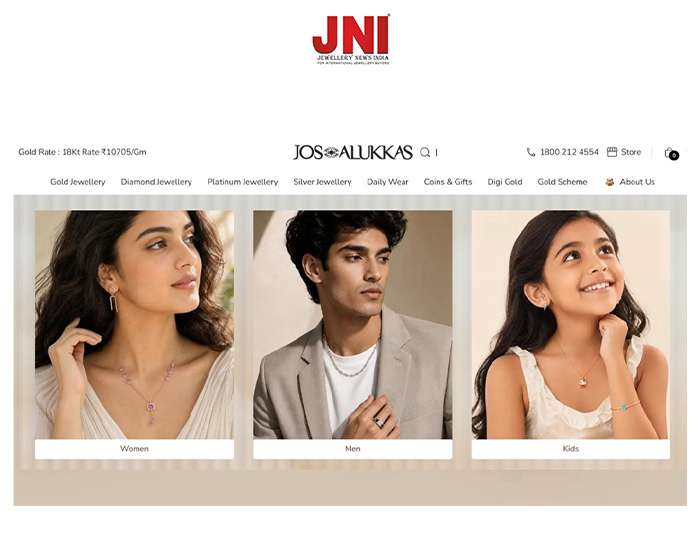 Jos Alukkas Introduces Redesigned Website to Deliver a Seamless Online Jewellery Shopping Experience